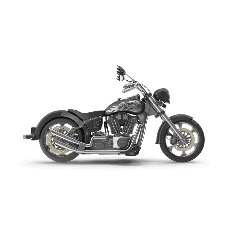 Chopper Motorcycle