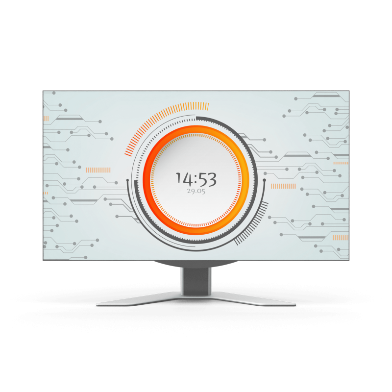 Crystal LED Monitor