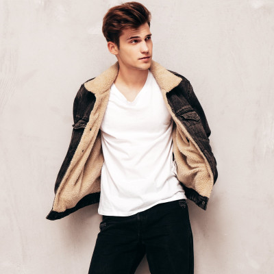 Fur Denim Jacket