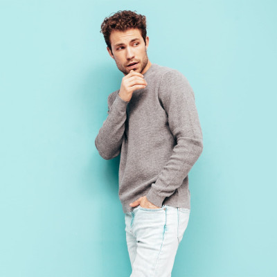 Gray Sweater
