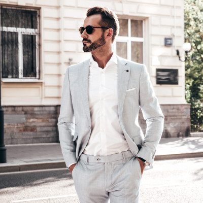 Gray Blazer