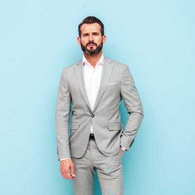 Gray Blazer