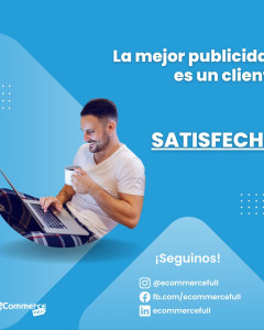 No hay mejor publicidad que un trabajo bien hecho 😎

¡Escribinos! 👇

📱+59897119119
📩 contacto@ecommercefull.com

#ecommerce #comercioelectronico #marketingdigital